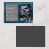 パパをBumpからDaddyに昇格笑わされる: 父の 紹介カード (正面/裏面)