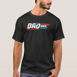 パパアメ実在リカの英雄の7月の米国の愛国心 Tシャツ