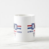 パパア実在メリカの英雄 コーヒーマグカップ (中央)