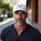 パパイタリアンパパのパーソナライズされた刺繍帽子 刺繍入りキャップ