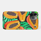 パパイヤと離れパッズフレッシュパターン Case-Mate iPhoneケース (裏面(横))