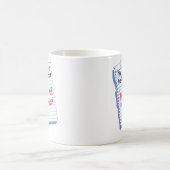 パパイヤの家の規則無し コーヒーマグカップ (中央)