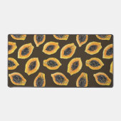 パパイヤの薄切り デスクマット (正面)