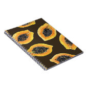 パパイヤの薄切り ノートブック (右側)