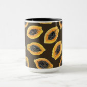 パパイヤの薄切り マグカップ (中央)