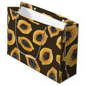 パパイヤの薄切り ラージペーパーバッグ (正面アングル)