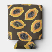 パパイヤの薄切り 缶クーラー (裏面)