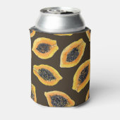 パパイヤの薄切り 缶クーラー (缶裏面)