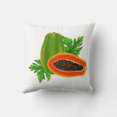 パパイヤの装飾的な枕 クッション (裏面)