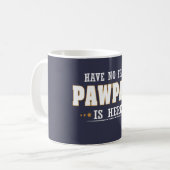 パパイヤはここにあります コーヒーマグカップ (正面左)