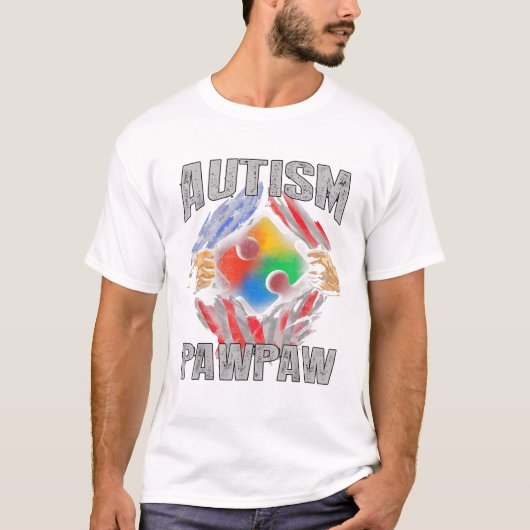 パパイヤアメリカ国旗 Tシャツ (正面)