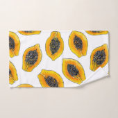 パパイヤスライス バスタオルセット (ハンドタオル)