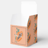 パパイヤトロピカルフルーツ感謝祭  ブライダルシャワー フェイバーボックス (オープン)