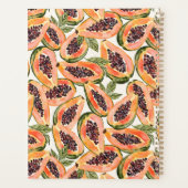 パパイヤフルーツウォーターカラー プランナー手帳 (裏面)