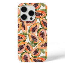 パパイヤフルーツウォーターカラー