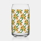 パパイヤフルーツ ガラス缶 (左)