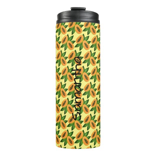 パパイヤフルーツ タンブラー (正面)