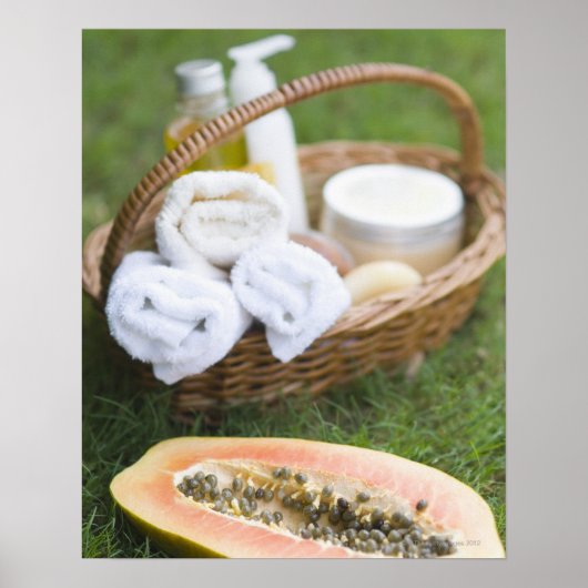 パパイヤマッサージセラピートリートメント ポスター (正面)