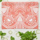 パパイヤマンダラ キッチンタオル (折り畳み)