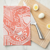 パパイヤマンダラ キッチンタオル (四つ折り)