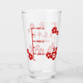 パパイヤミルク タンブラーグラス (裏面)