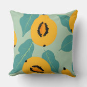 パパイヤ勉強 クッション (正面)