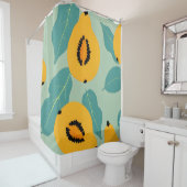 パパイヤ勉強 シャワーカーテン (インサイチュ)