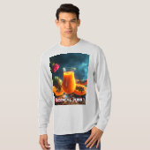 パパイヤ - トロピカルキス Tシャツ (正面フル)