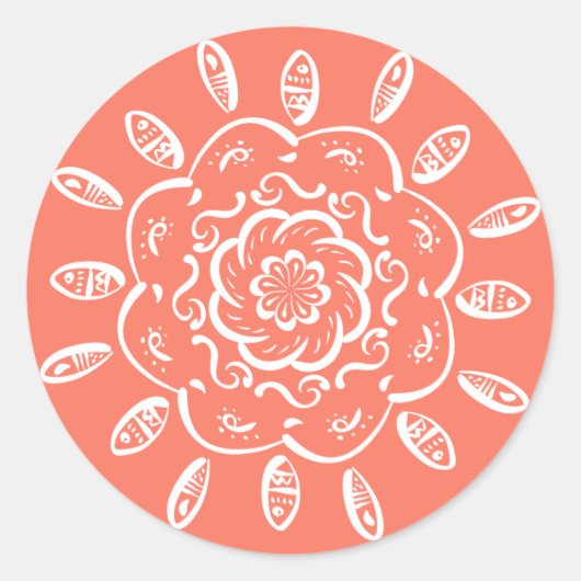 パパイヤ ラウンドシール (正面)