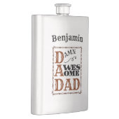 パパウェスタン素晴らしをテーマにした名前をカスタムする フラスク (右)