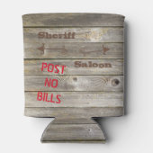 パパウェスタン素晴らしをテーマにした名前をカスタムする 缶クーラー (裏面)