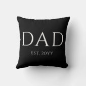 パパエストニューモダンダディがパパに昇格 クッション (裏面)