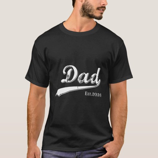 パパエスト2016父の日パパ設立2016 Tシャツ (正面)