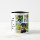 パパエバファーザーズデイ5フォトコラージュ マグカップ (中央)