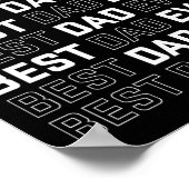 パパエバユニークー – 父の日の男の子 ポスター (角)