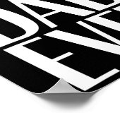 パパエバユニークー – 父の日メンズ2 ポスター (角)