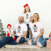 パパエルフ メンズ 白 クリスマス Tシャツ