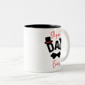 パパエレガントエバーファーズデイ ツートーンマグカップ (正面右)