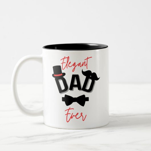 パパエレガントエバーファーズデイ ツートーンマグカップ (左)
