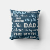 パパエレガント枕 クッション (正面)