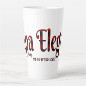 パパエレグア カフェラテマグ (正面)