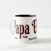 パパエレグア ツートーンマグカップ (正面左)