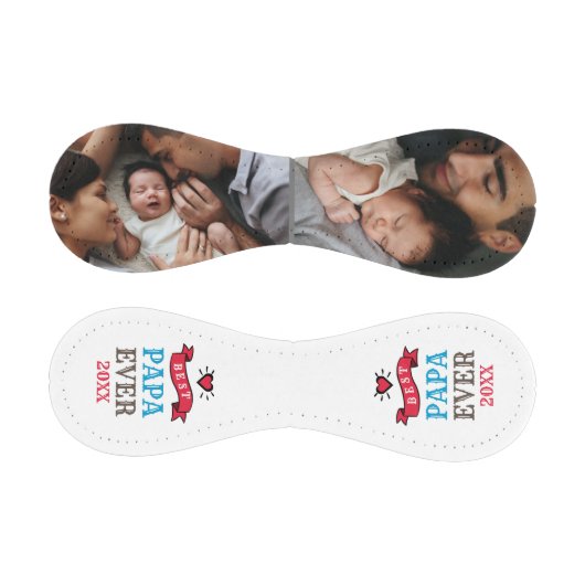 パパエ最高のバー引用文の父とベビーの写真 野球ボール (パネル)