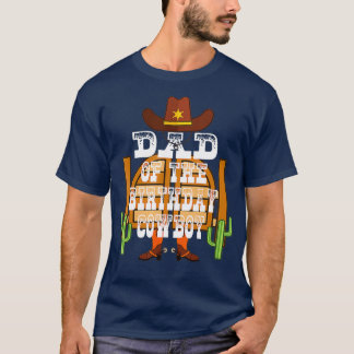 パパオブザ誕生日カウボーイキッズロデオパーティーデイ Tシャツ