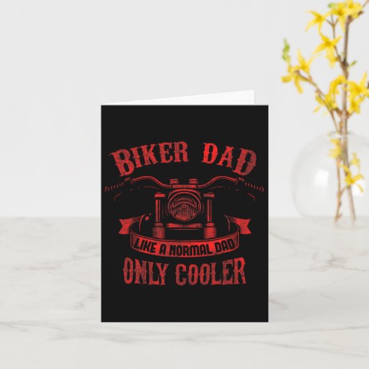 パパオートバイファーザー39sデイデザインフォーファーザー カード (黄色い花)