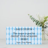 パパカスタムのハヌッカギフトクーポン シーズンカード (スタンド正面)