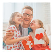 パパカスタムの父親への贈り物の日13写真コラージュ フォトキューブ (右)