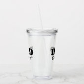 パパカスタムの確立パーソナライズされた日モダン アクリルタンブラー (左)