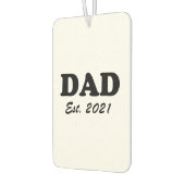 パパカスタムの確立日白黒モダン カーエアーフレッシュナー (左)