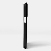 パパカスタムエスト日モダンタイポグラフィ黒 iPhoneケース (右側面)